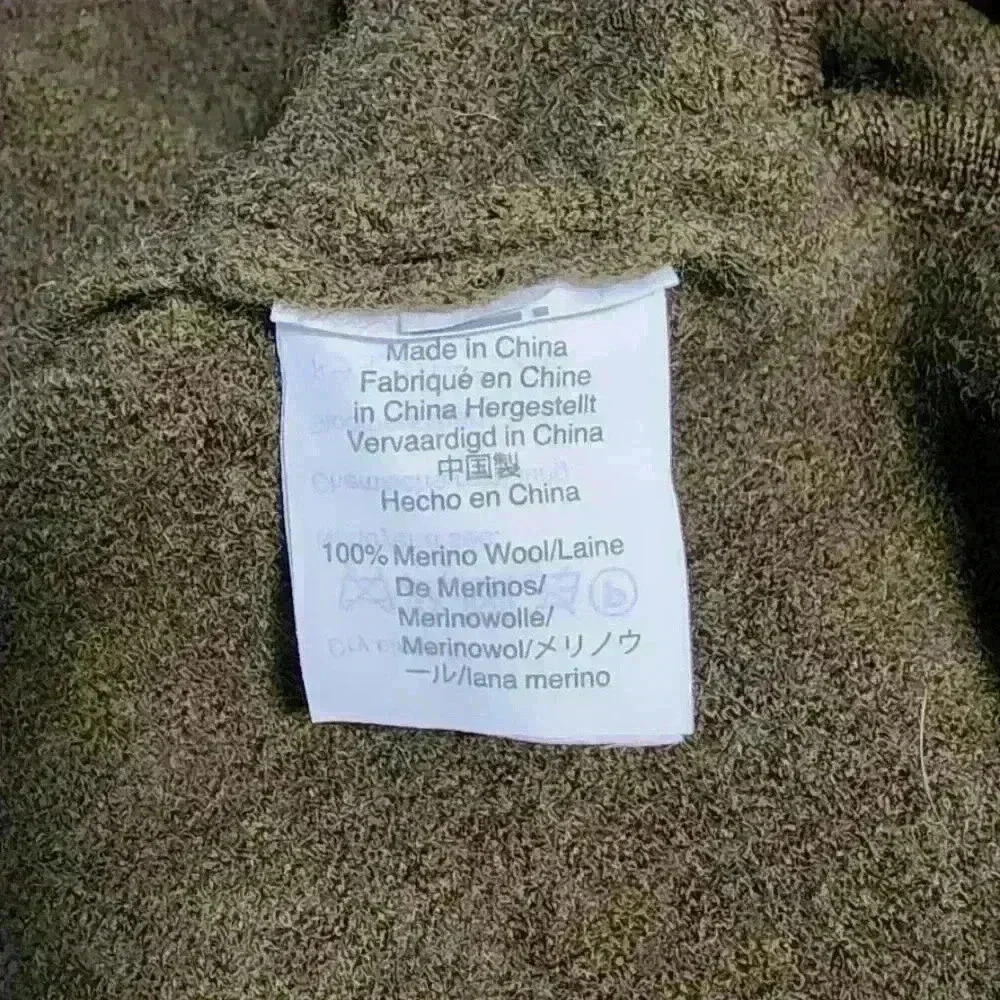 MADEWELL☆Camden Sweater-Coat Heather Elm Size M - Picture 10 of 12